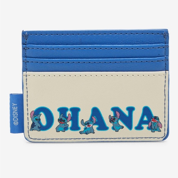Loungefly Disney Lilo & Stitch Ohana Stitch Cardholder - Picture 2 of 2